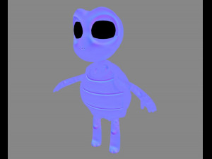 cartoon turtle 3D Model