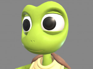 cartoon turtle 3D Model