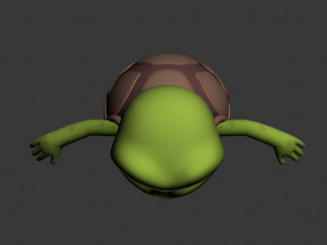cartoon turtle 3D Model