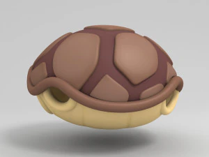 caparaz&oacute;n de tortuga Modelo 3D