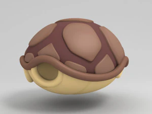 caparaz&oacute;n de tortuga Modelo 3D