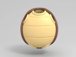 caparaz&oacute;n de tortuga Modelo 3D