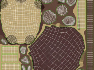 caparaz&oacute;n de tortuga Modelo 3D