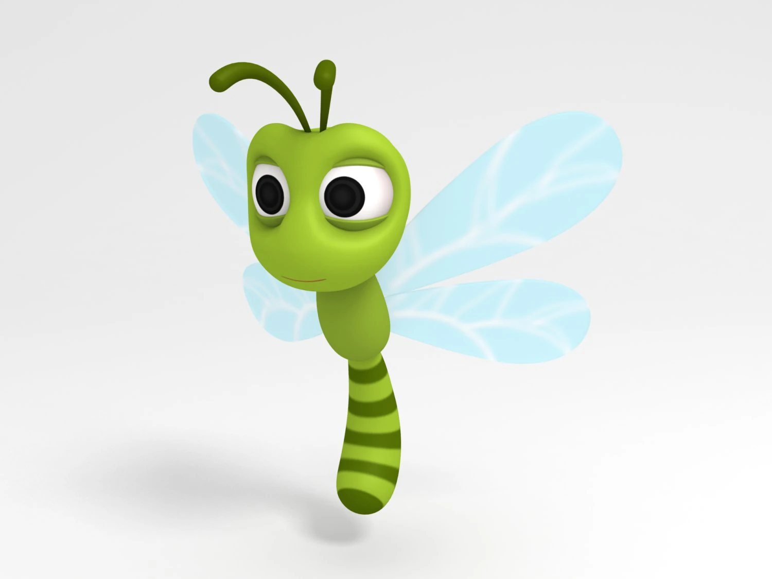 dragonfly 3D Model .c4d .max .obj .3ds .fbx .stl .blend