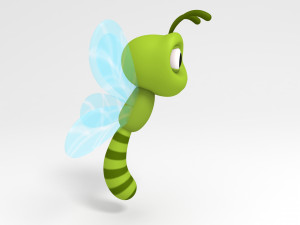 dragonfly Modèle 3D