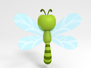 dragonfly Modèle 3D