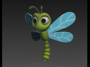 dragonfly Modèle 3D