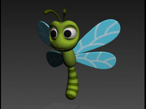 dragonfly Modèle 3D