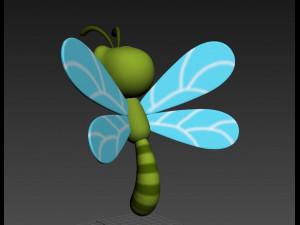 dragonfly Modèle 3D