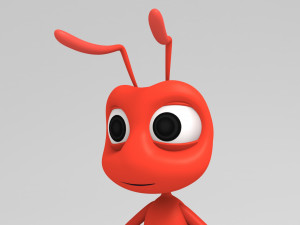ant character 3D 模型