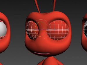 ant character 3D 模型