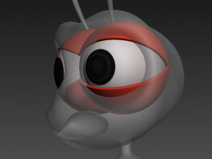 ant character 3D 模型