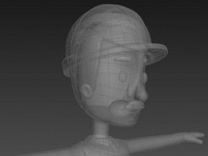 cartoonman001 engineer 3Dモデル