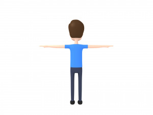 cartoonman002 man Modello 3D