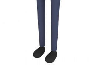 cartoonman002 man Modello 3D