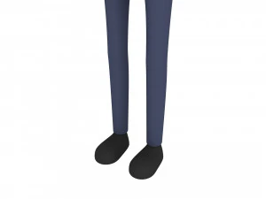 cartoonman002 man 3D Model