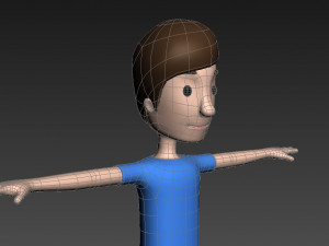 cartoonman002 man Modello 3D