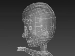 cartoonman002 man 3D Model
