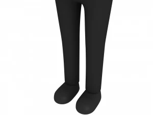 dessin anim&eacute;man003 chef Modèle 3D