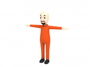 cartoonman004 prison 3D Model