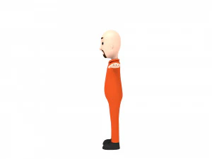 karikat&uuml;rman004 hapishane 3D Model