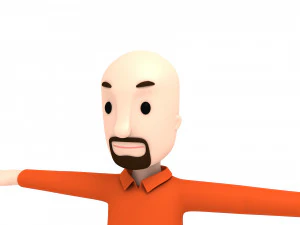 karikat&uuml;rman004 hapishane 3D Model
