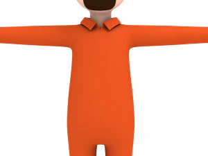 karikat&uuml;rman004 hapishane 3D Model