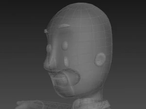 karikat&uuml;rman004 hapishane 3D Model