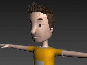 cartoonman005 soccerplayer 3D Model