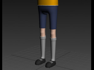 cartoonman005 soccerplayer 3D Model
