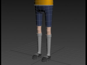 cartoonman005 soccerplayer 3D Model