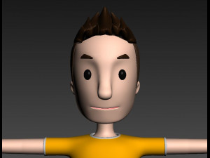 cartoonman005 soccerplayer 3D Model
