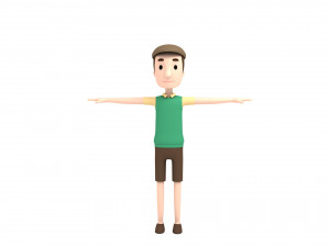 cartoonman006 man Modello 3D