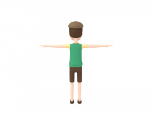 cartoonman006 man Modello 3D