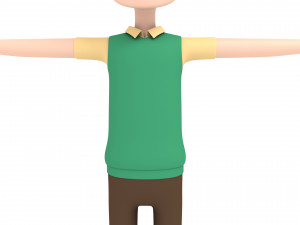 cartoonman006 man Modello 3D