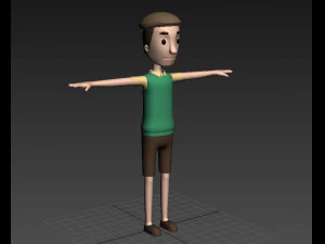 cartoonman006 homem Modelo 3D