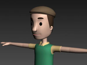 cartoonman006 homem Modelo 3D