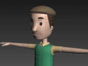 cartoonman006 homem Modelo 3D