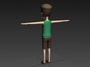cartoonman006 homem Modelo 3D
