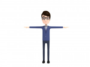 cartoonman007 suitman 3D-Modell