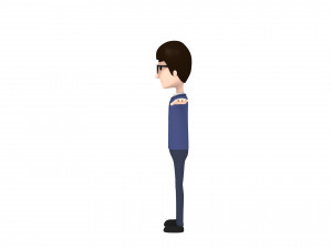 cartoonman007 suitman 3D-Modell