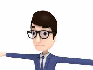 cartoonman007 suitman 3D-Modell
