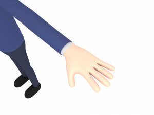 cartoonman007 suitman 3D-Modell