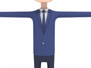 cartoonman007 suitman 3D-Modell