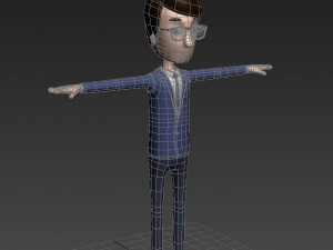 cartoonman007 suitman 3D-Modell