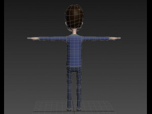 cartoonman007 suitman 3D-Modell