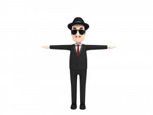 cartoonman008 mafia 3D 모델