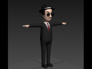 cartoonman008 mafia 3D 모델