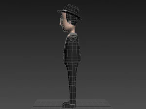 cartoonman008mafia Modello 3D