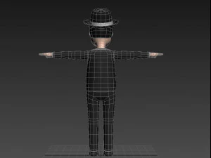 cartoonman008mafia Modello 3D